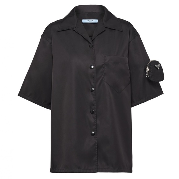 Prada Re-Nylon Shirt w/ Pouch